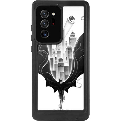 DC Comics Batman City Scape Cover Art Galaxy Note20 Ultra 5G Waterproof Case